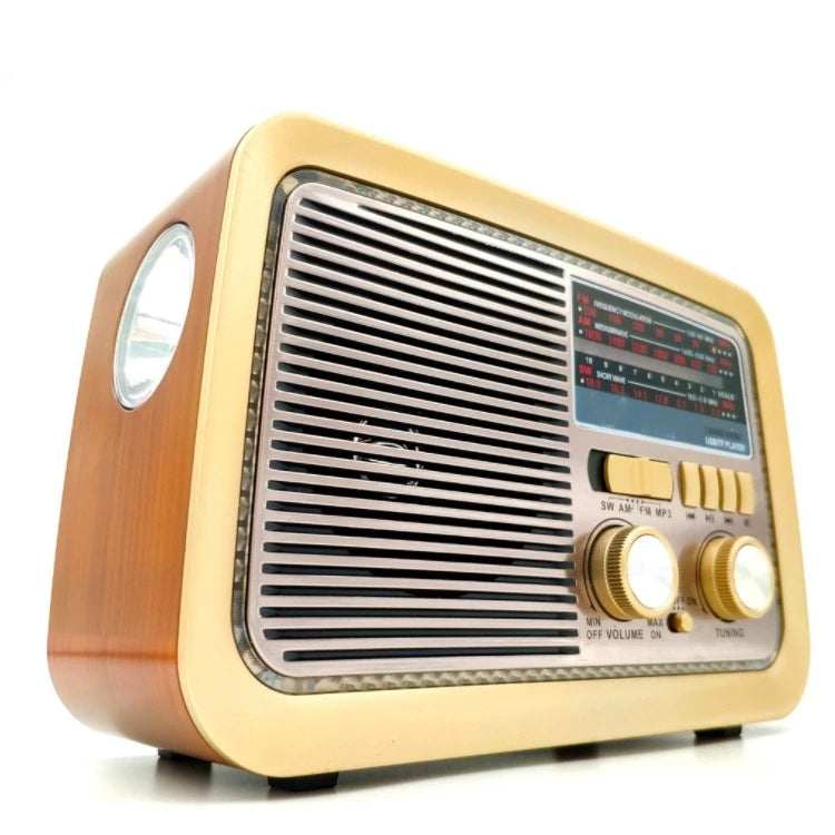 Radio Portatil Retro Mp3 Am Fm Sd