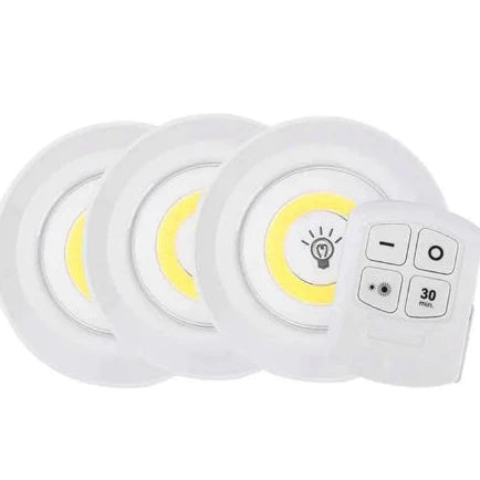 Lâmpada Led Spot Sem Fio C/ Controle Remoto