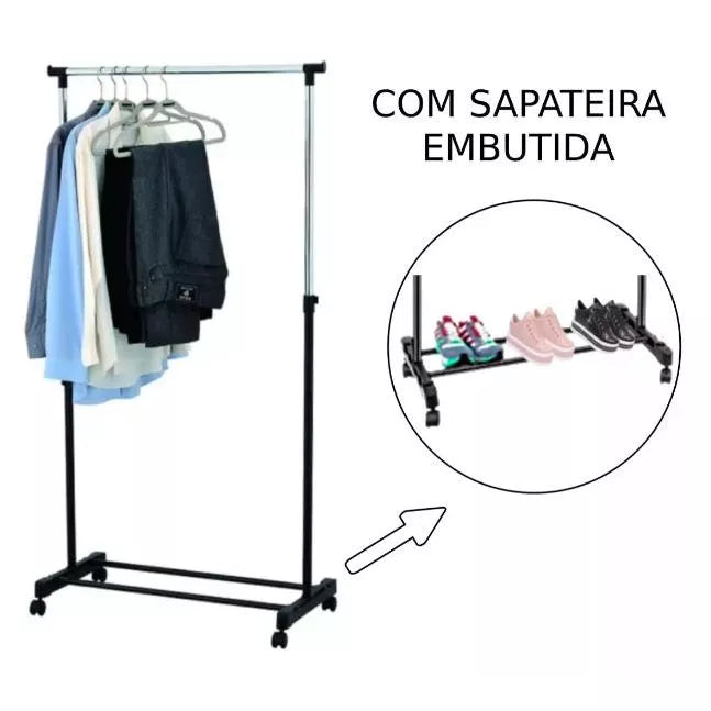 Cabideiro Arara De Roupas Organizador