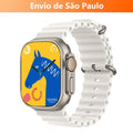 Smartwatch T800 T10 U9 T900 Ultra 2 Series 9 Ultra Calculadora Cardíaca Monitoramento Da Frequência