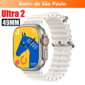 Smartwatch T800 T10 U9 T900 Ultra 2 Series 9 Ultra Calculadora Cardíaca Monitoramento Da Frequência