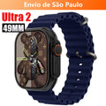 Smartwatch T800 T10 U9 T900 Ultra 2 Series 9 Ultra Calculadora Cardíaca Monitoramento Da Frequência