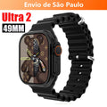 Smartwatch T800 T10 U9 T900 Ultra 2 Series 9 Ultra Calculadora Cardíaca Monitoramento Da Frequência