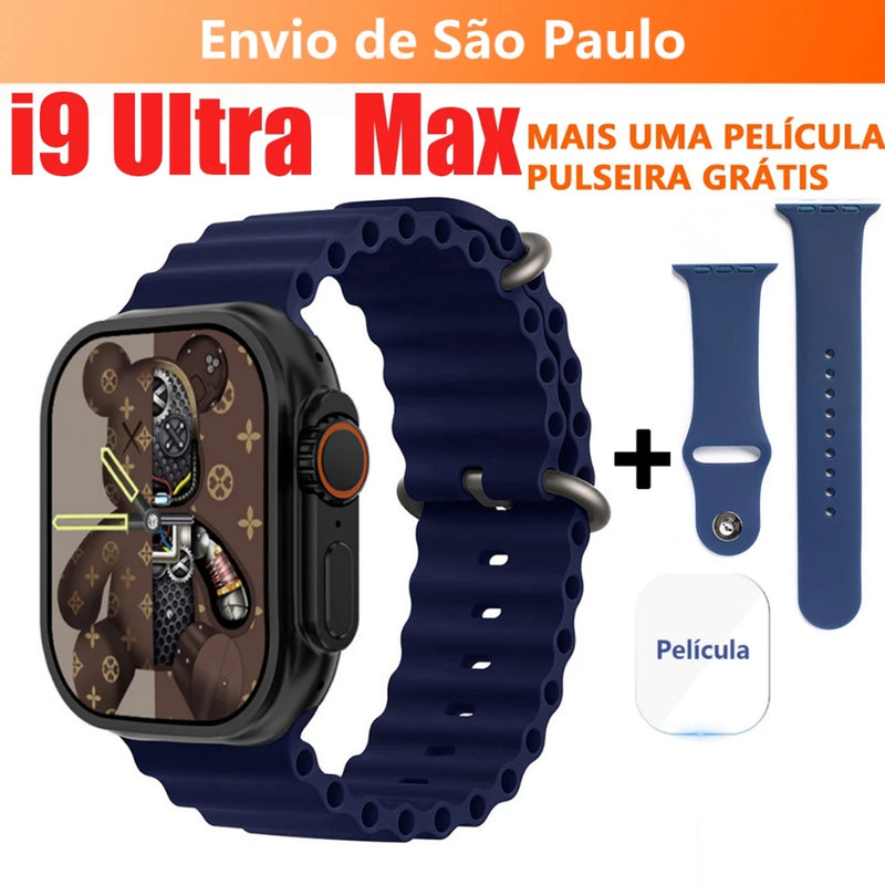 Smartwatch T800 T10 U9 T900 Ultra 2 Series 9 Ultra Calculadora Cardíaca Monitoramento Da Frequência