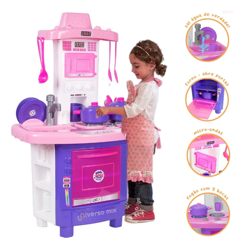 Kit Cozinha Infantil De Brinquedo Completa