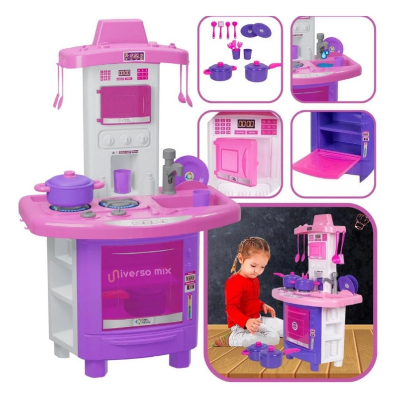 Kit Cozinha Infantil De Brinquedo Completa